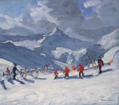 Skischule, Tignes, 2009 von Andrew Macara